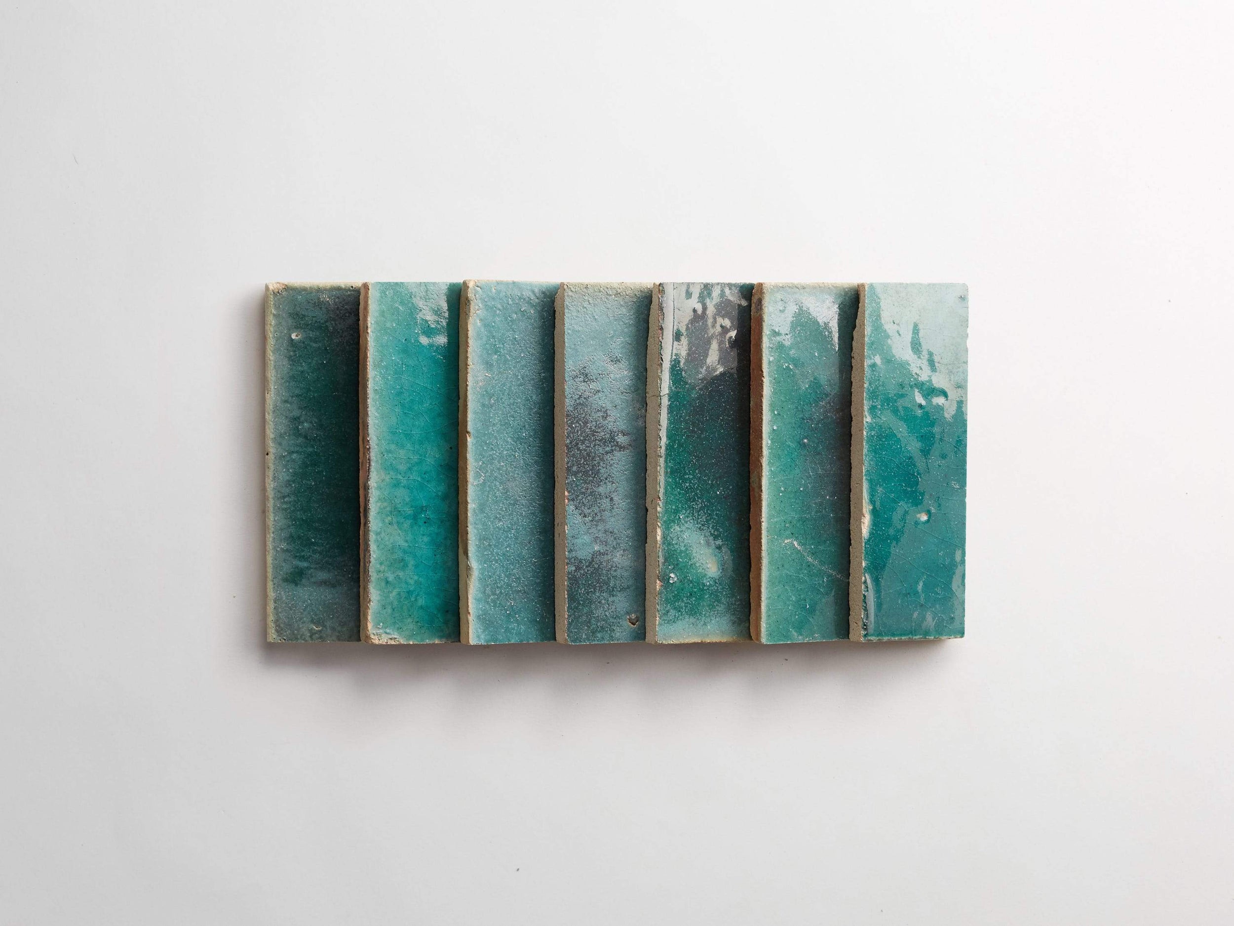 eastern earthenware | koi pond | baguette | march 2021 ~ 2"x6"x0.375"